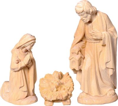 Krippenfiguren aus Zirbel